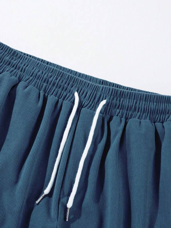 Ccoleeast-London ARI, Cotton Elastic Waist Shorts