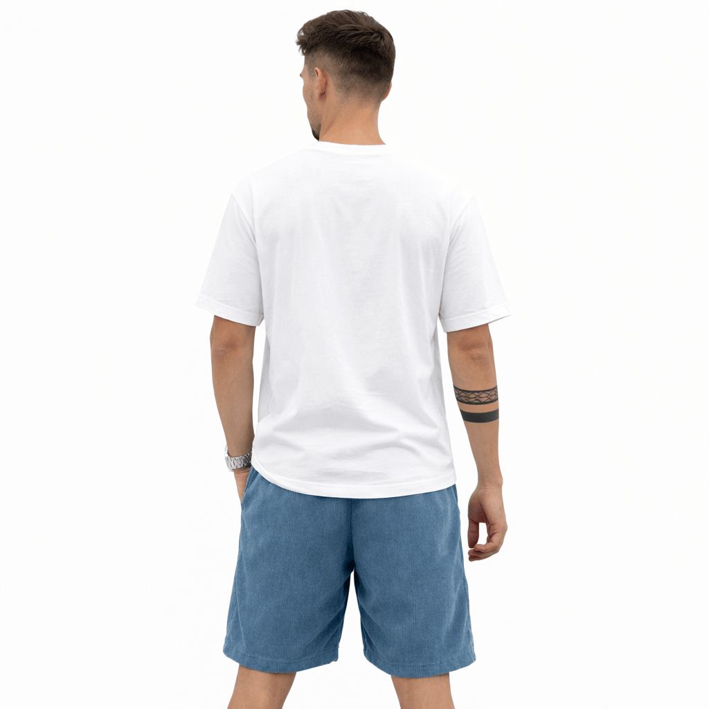 Ccoleeast-London ARI, Cotton Elastic Waist Shorts