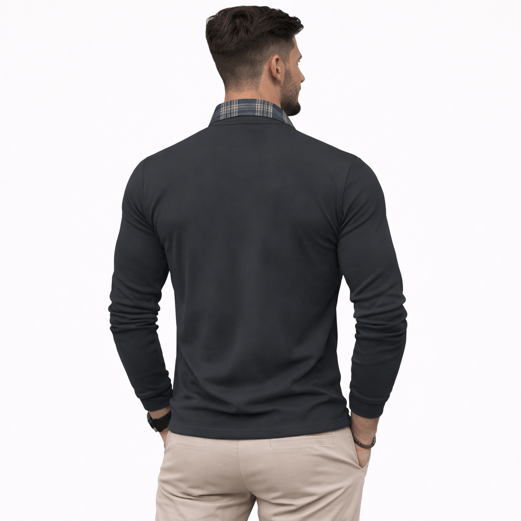 Coleeast-London AARON, Solid Casual Polo Shirt