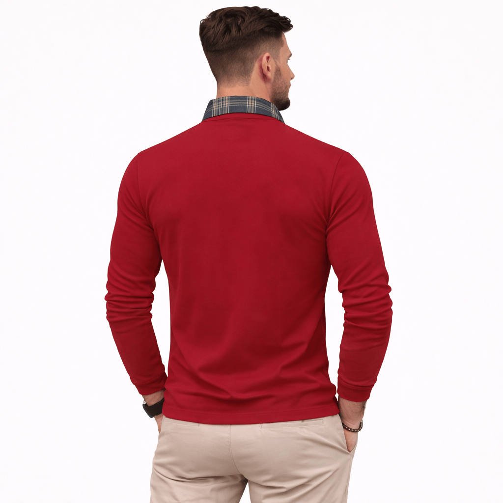 Coleeast-London AARON, Solid Casual Polo Shirt