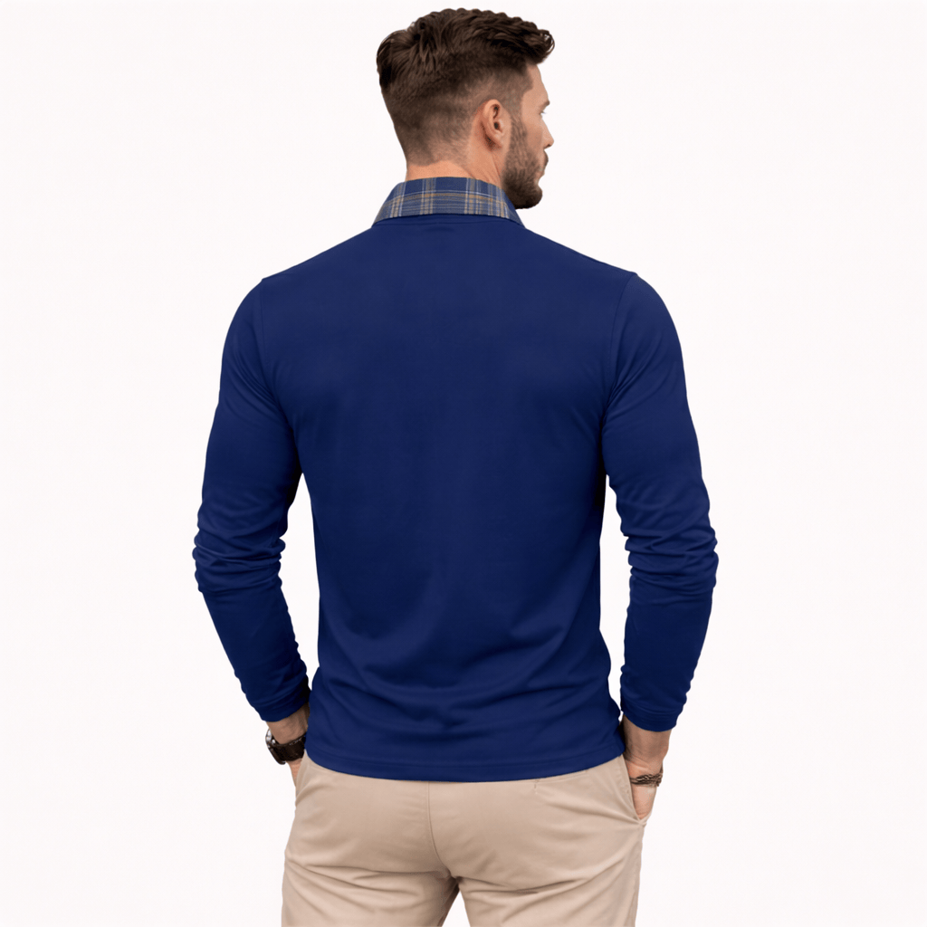 Coleeast-London AARON, Solid Casual Polo Shirt