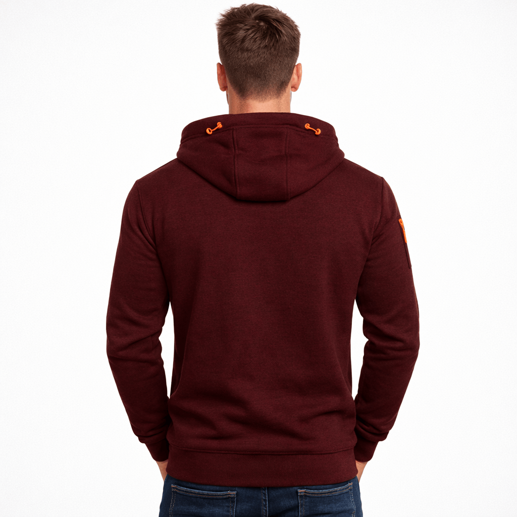 Coleeast-London ACE, Zip-Up Hooded Sweatshirt