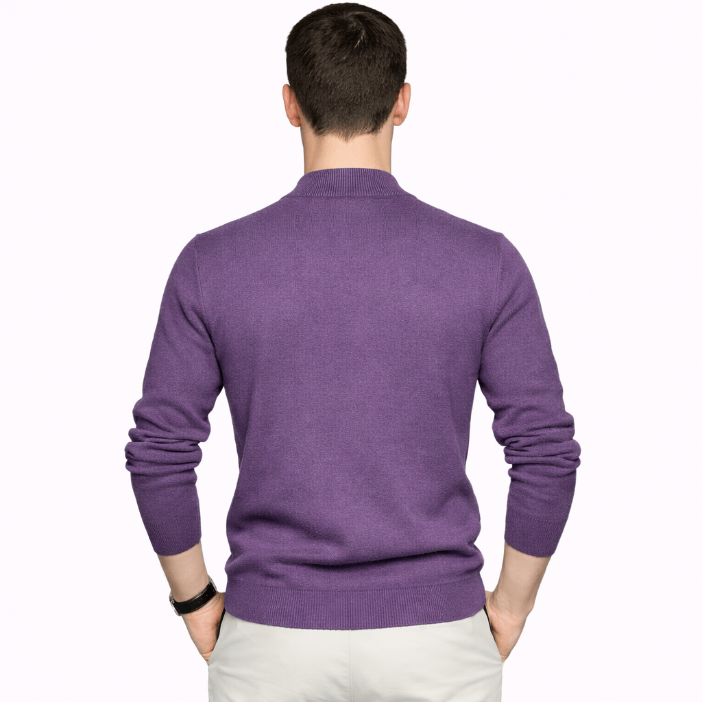 Coleeast-London ADAM, Mock Neck Casual Sweater