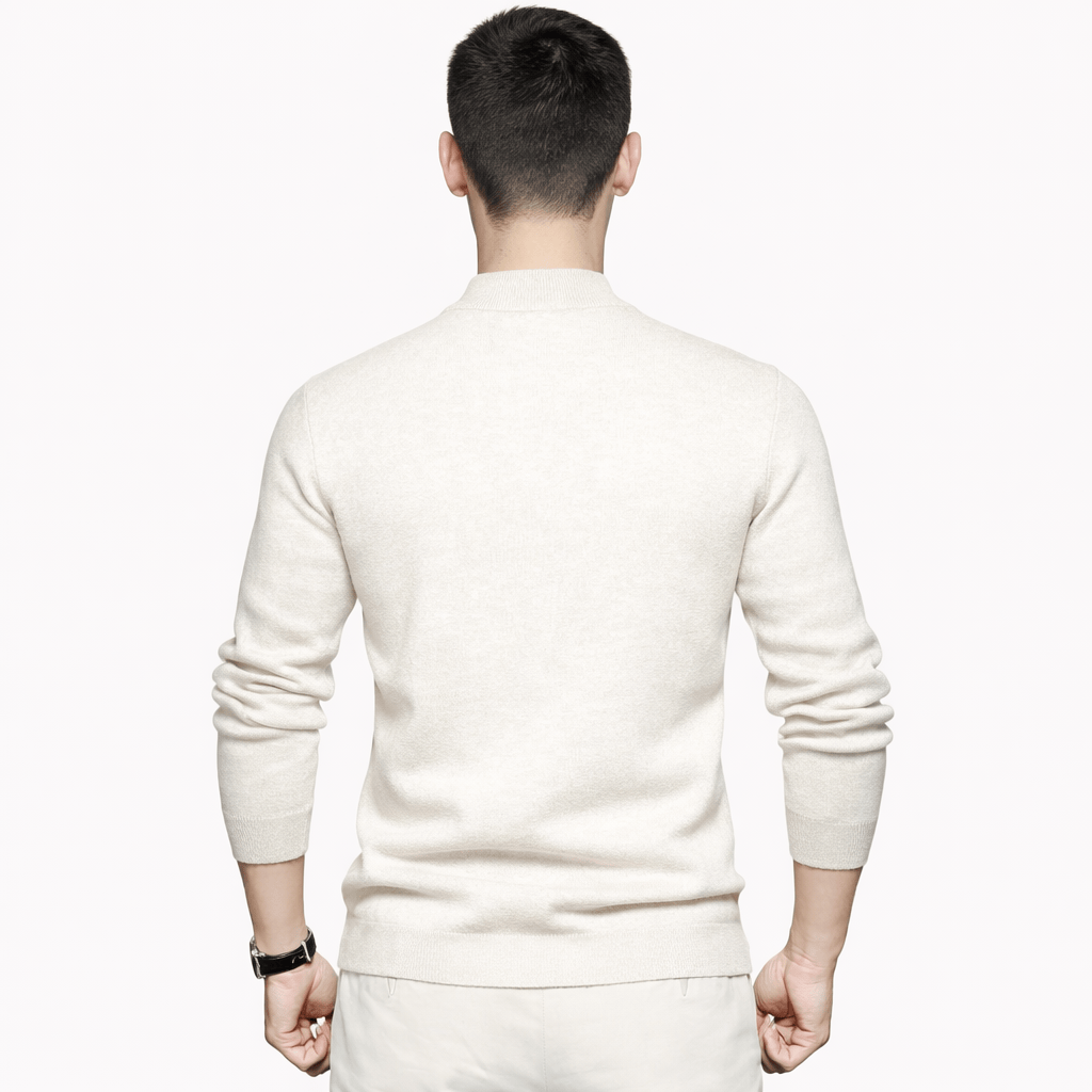 Coleeast-London ADAM, Mock Neck Casual Sweater