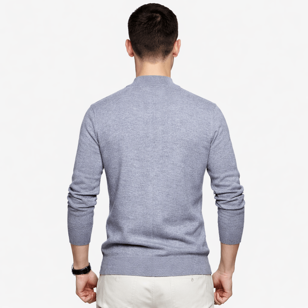 Coleeast-London ADAM, Mock Neck Casual Sweater