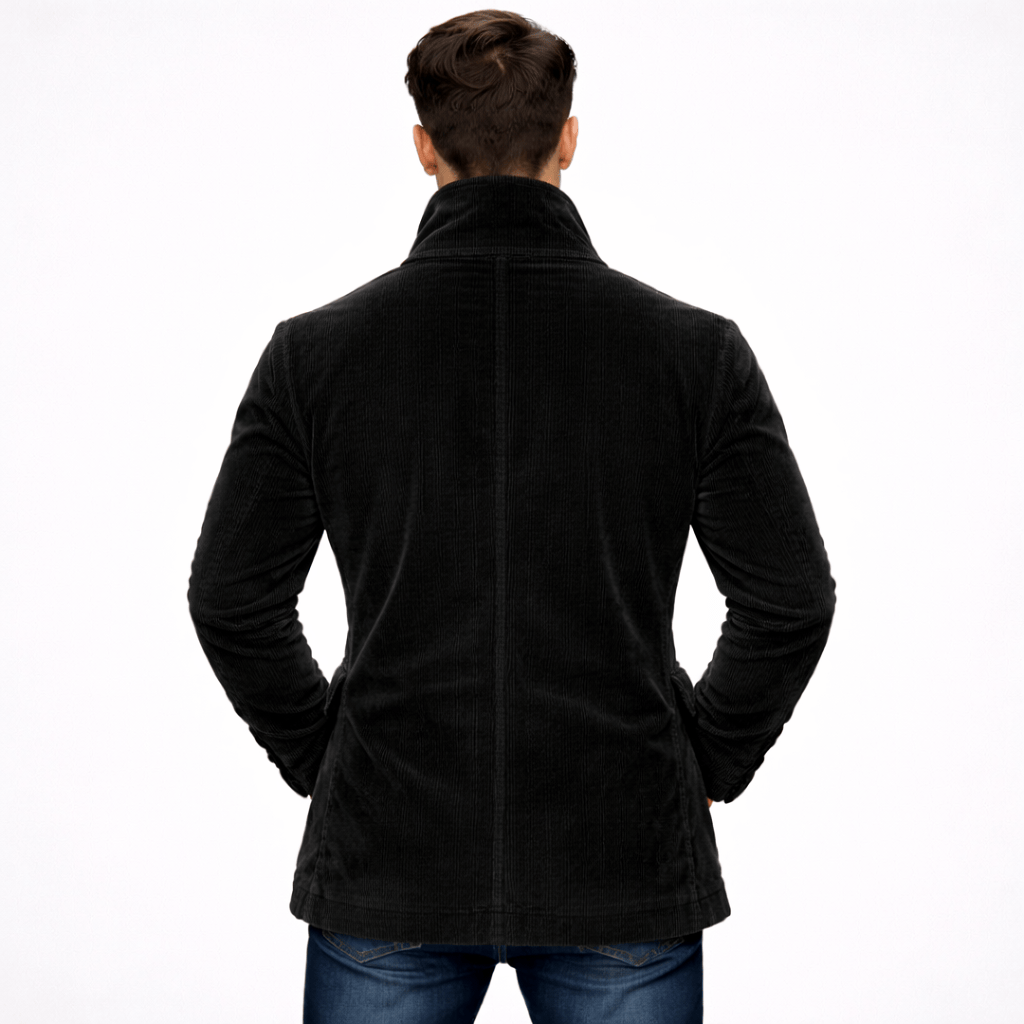 Coleeast London ALEX, Casual Leather Jacket Stand Collar