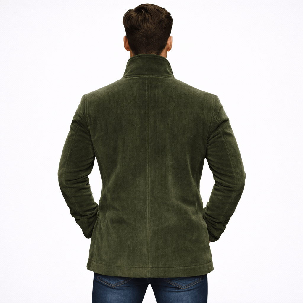 Coleeast London ALEX, Casual Leather Jacket Stand Collar