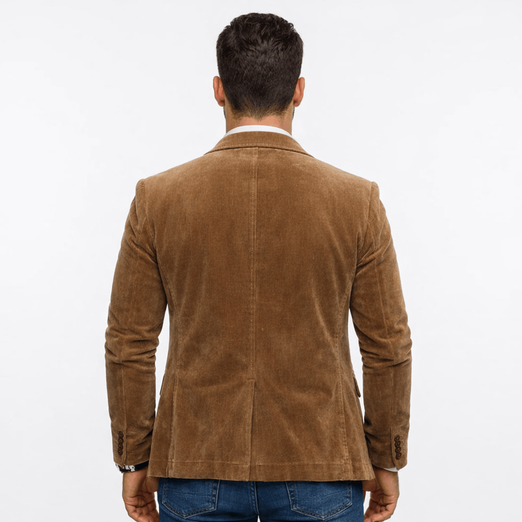 Coleeast-London ALFREDO, Flannel Wedding Suit Single Breasted