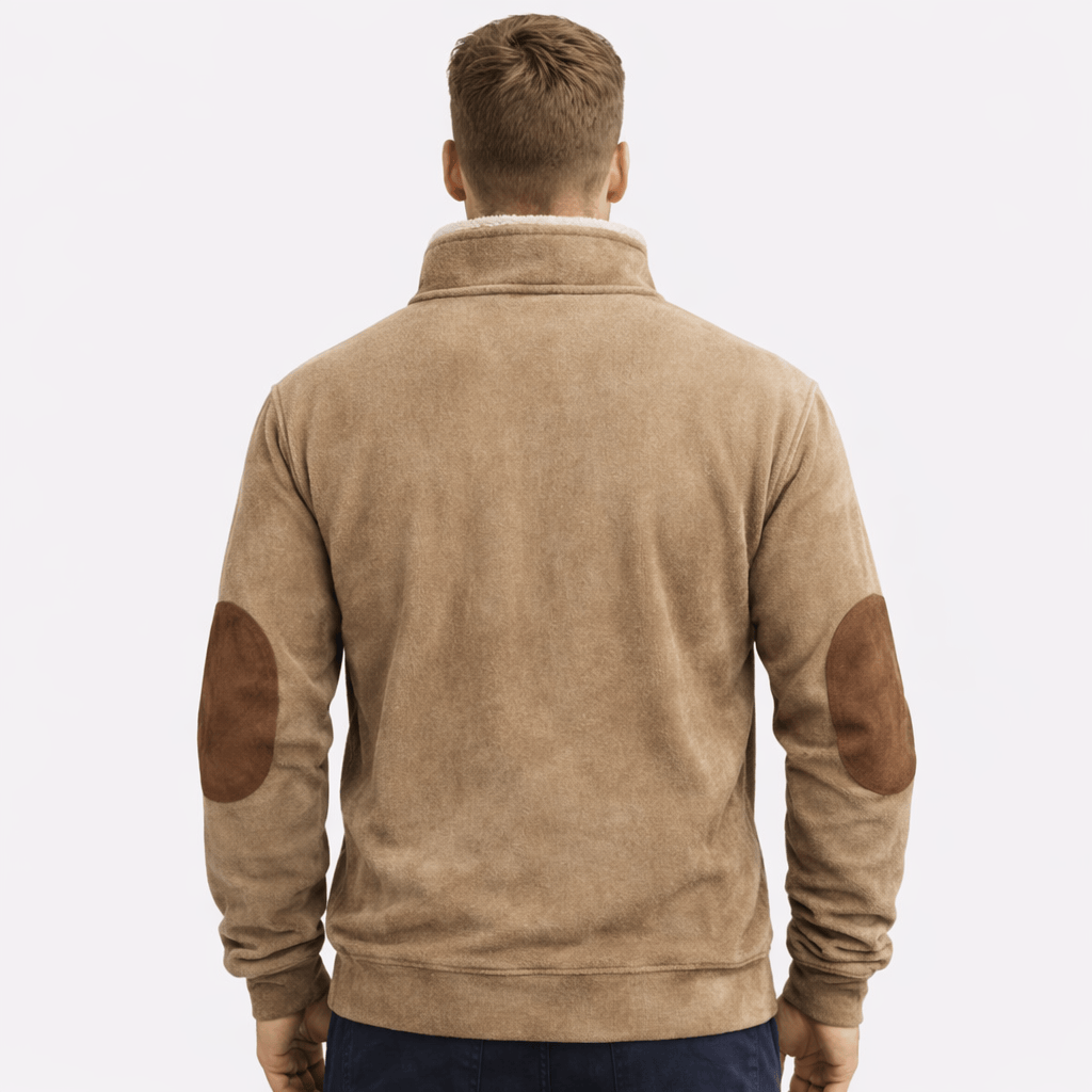 Coleeast-London ANDERSON, Printed Zip-Up Hoodie