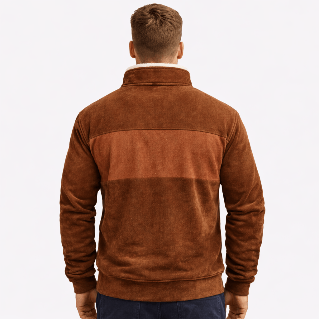 Coleeast-London ANDERSON, Printed Zip-Up Hoodie