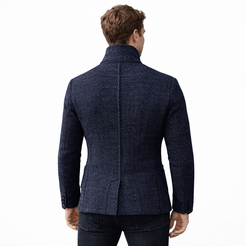 Coleeast-London ARCHI,  Wool Blend Buttoned Coat