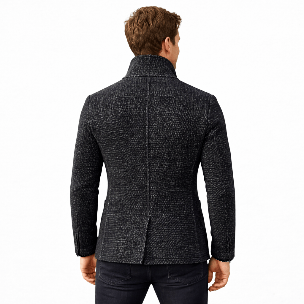 Coleeast-London ARCHI,  Wool Blend Buttoned Coat