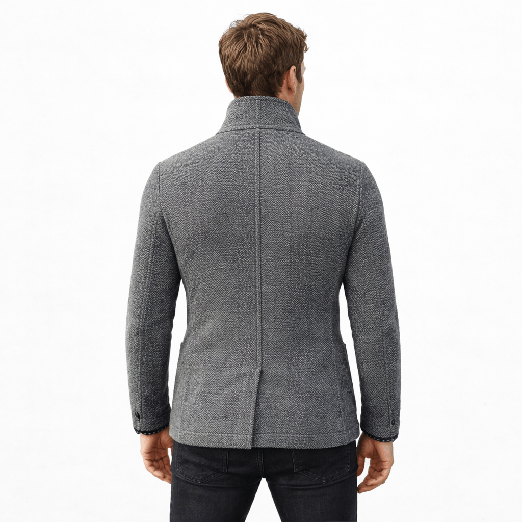 Coleeast-London ARCHI,  Wool Blend Buttoned Coat