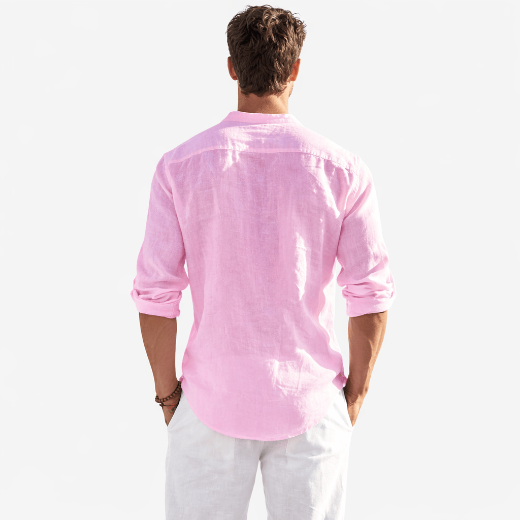 Coleeast London ASHER, Casual Cotton Linen Shirt