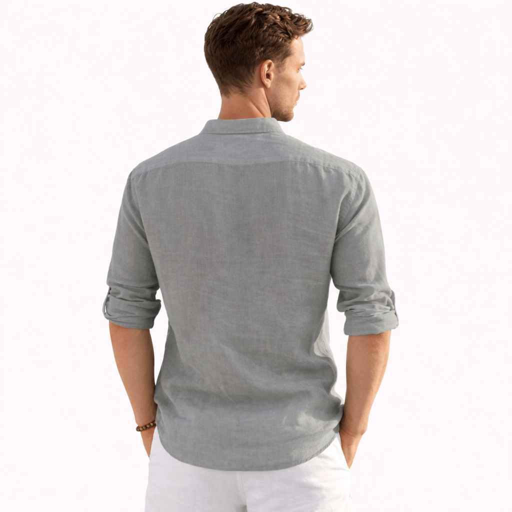 Coleeast London ASHER, Casual Cotton Linen Shirt