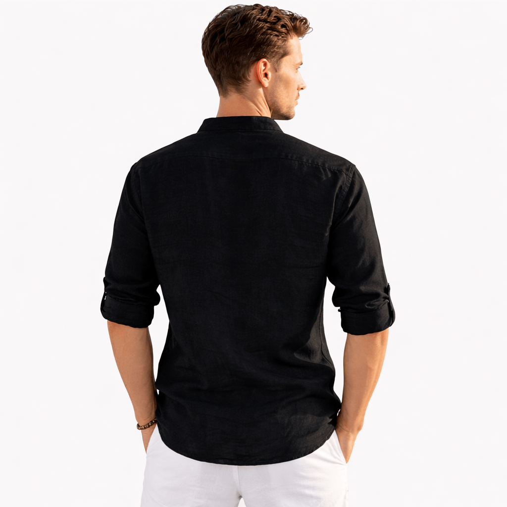 Coleeast London ASHER, Casual Cotton Linen Shirt