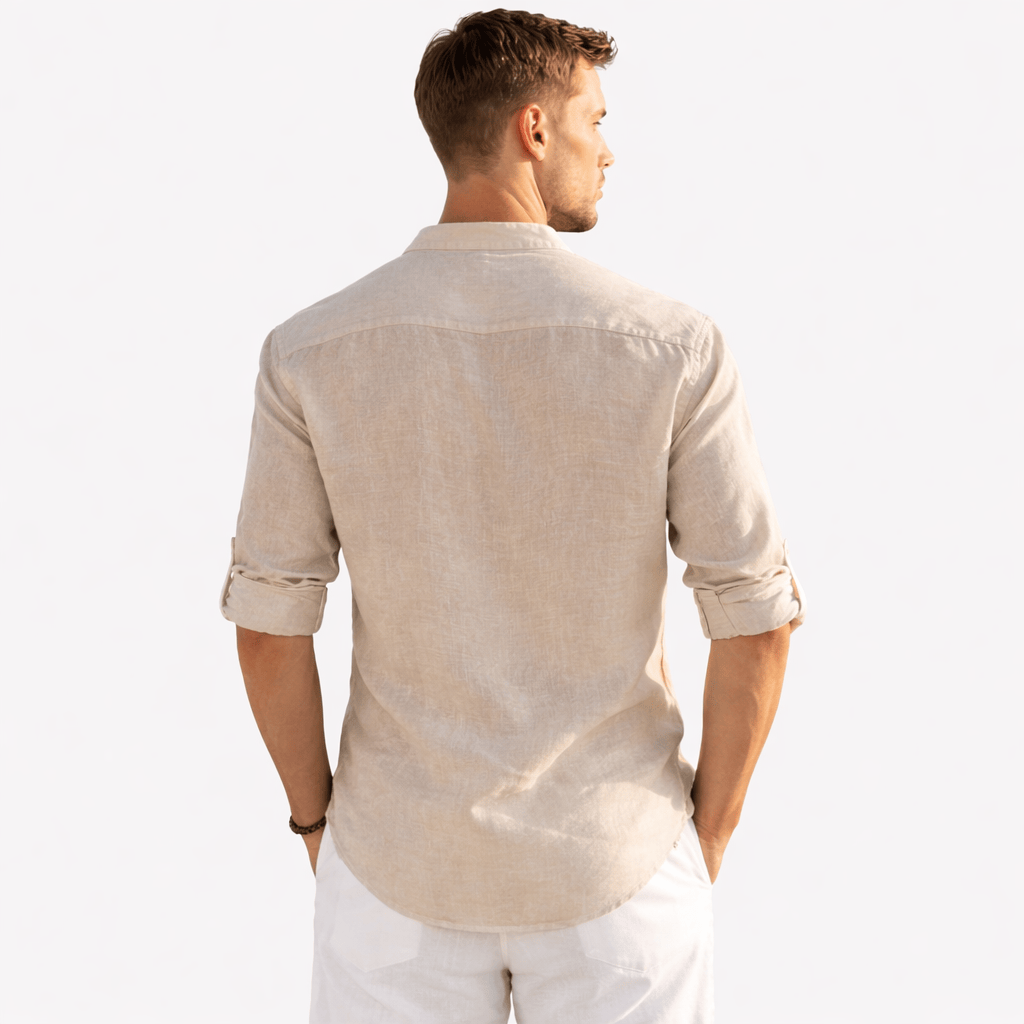 Coleeast London ASHER, Casual Cotton Linen Shirt