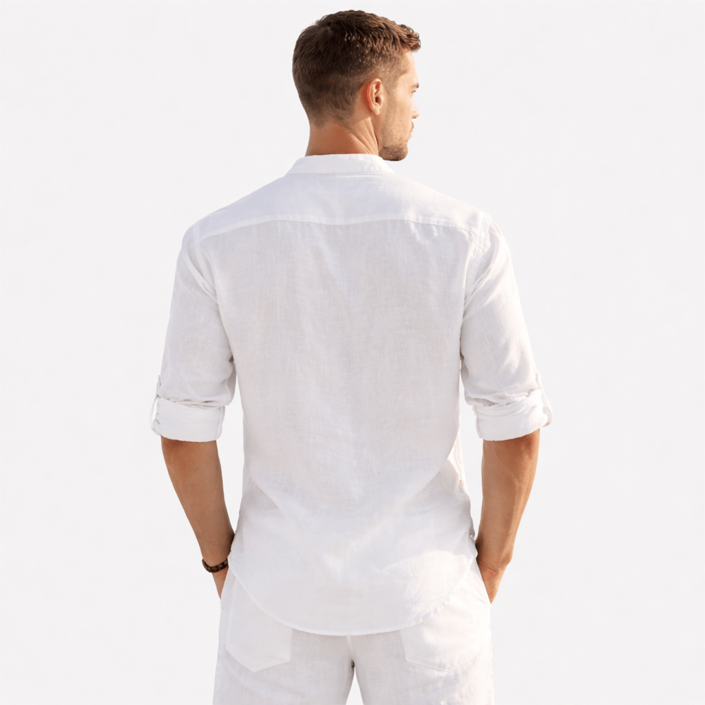 Coleeast London ASHER, Casual Cotton Linen Shirt