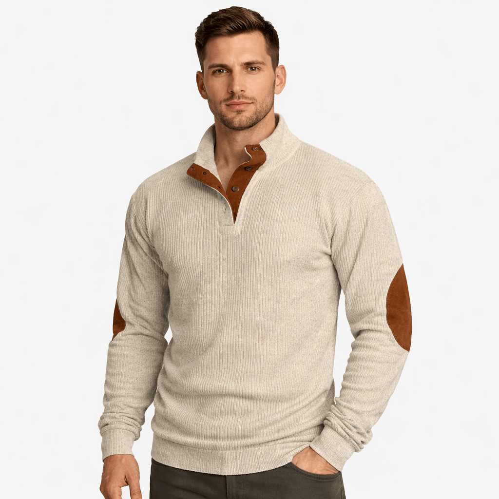 Coleeast-London Beige / XS ELLIOT, Cotton Hooded Sweatshirt
