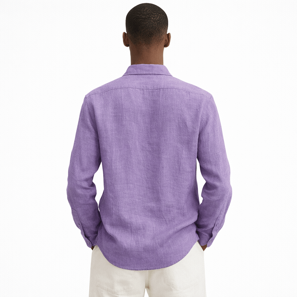 Coleeast-London BENTLEY, Casual Cotton Button-Up Shirt