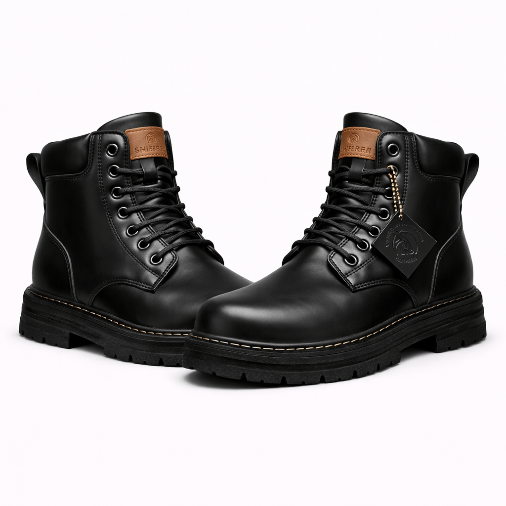 Coleeast-London Black / 38 ADDISON, Work Safety Lace-Up Boots