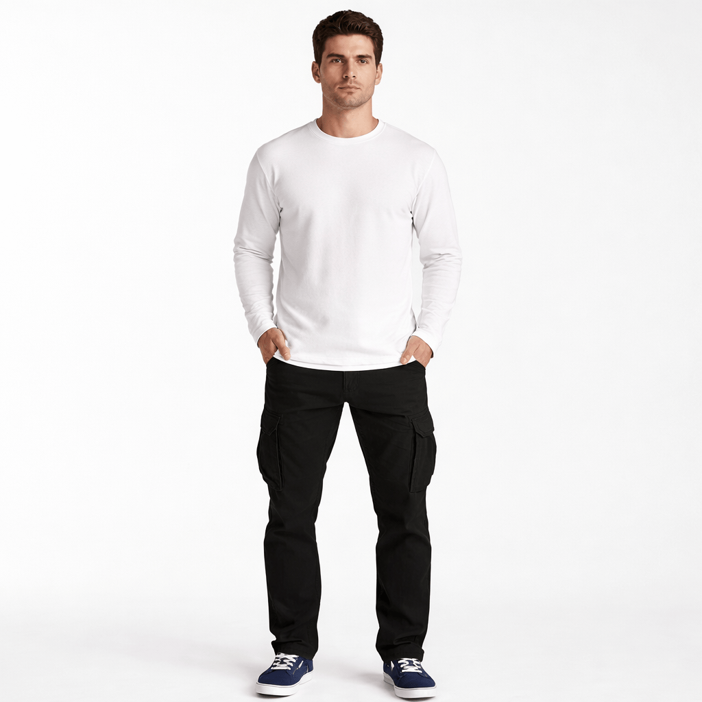 Coleeast-London Black / XS BLAKE, High Waist Straight Leg Pants