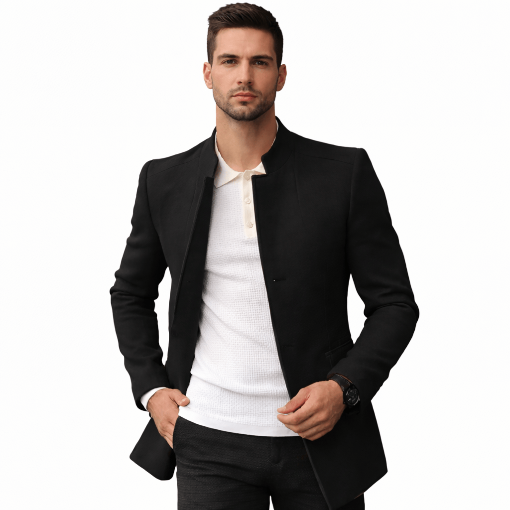 Coleeast-London Black / XS EMMET, Wool Blend Regular Coat