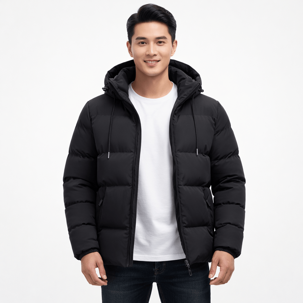 Coleeast London Black / XS GABRIEL Hooded Zip-Up Jacket