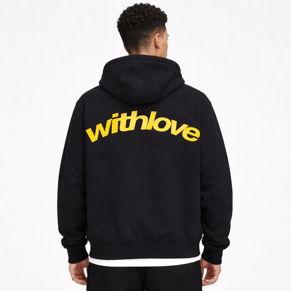 Coleeast-London Black / XS GRANT, Printed Fleece Hoodie