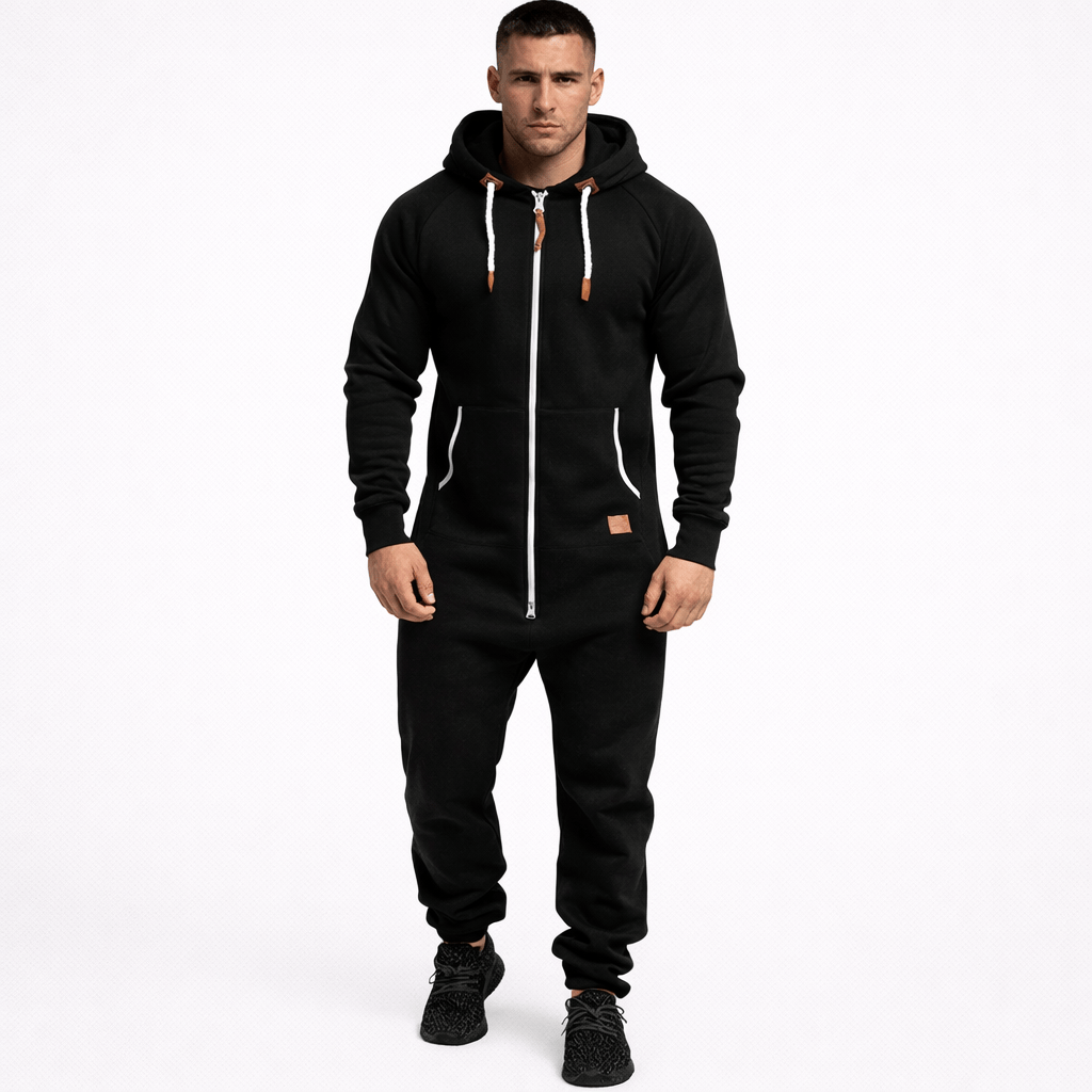 Coleeast-London Black / XS KANE, Sporty Hooded Pullover