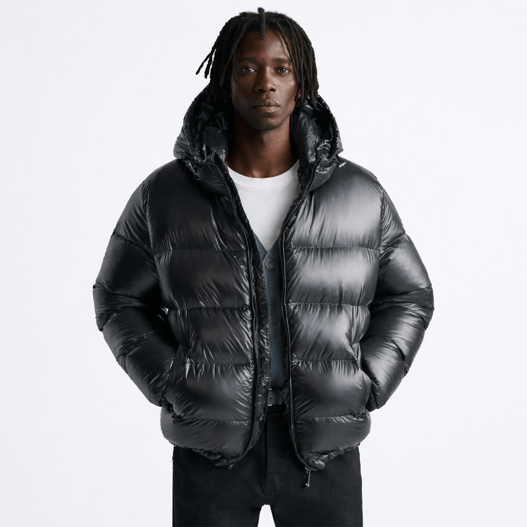 Coleeast-London Black / XS LEE, Casual Loose Hooded Sweatshirt