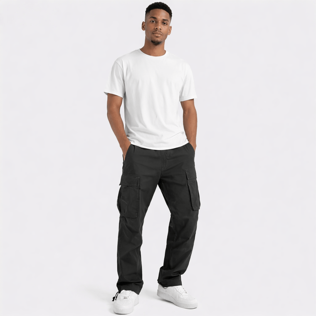 Coleeast-London Black / XS OLIVER,  Elastic Waist Cargo Pants