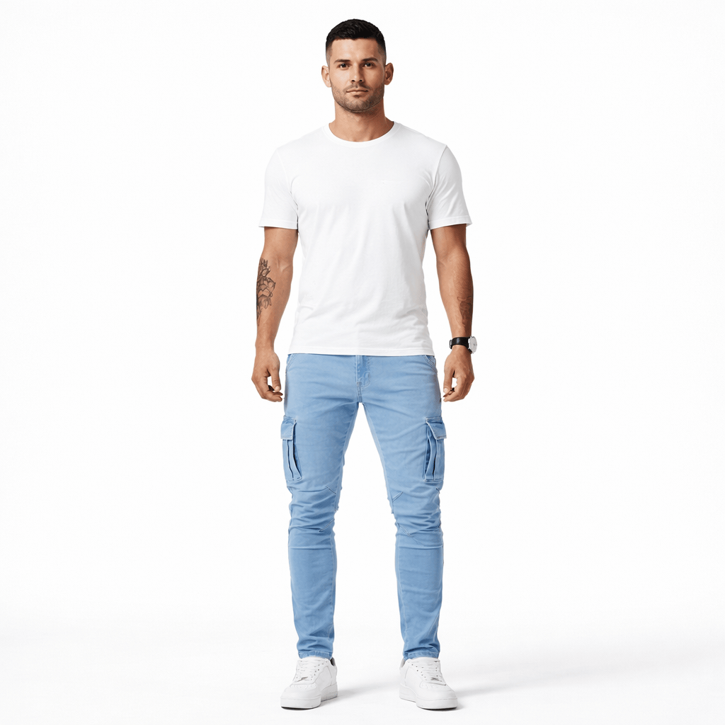 Coleeast-London Blue / XS BYRON, Regular Fit Canvas Jeans