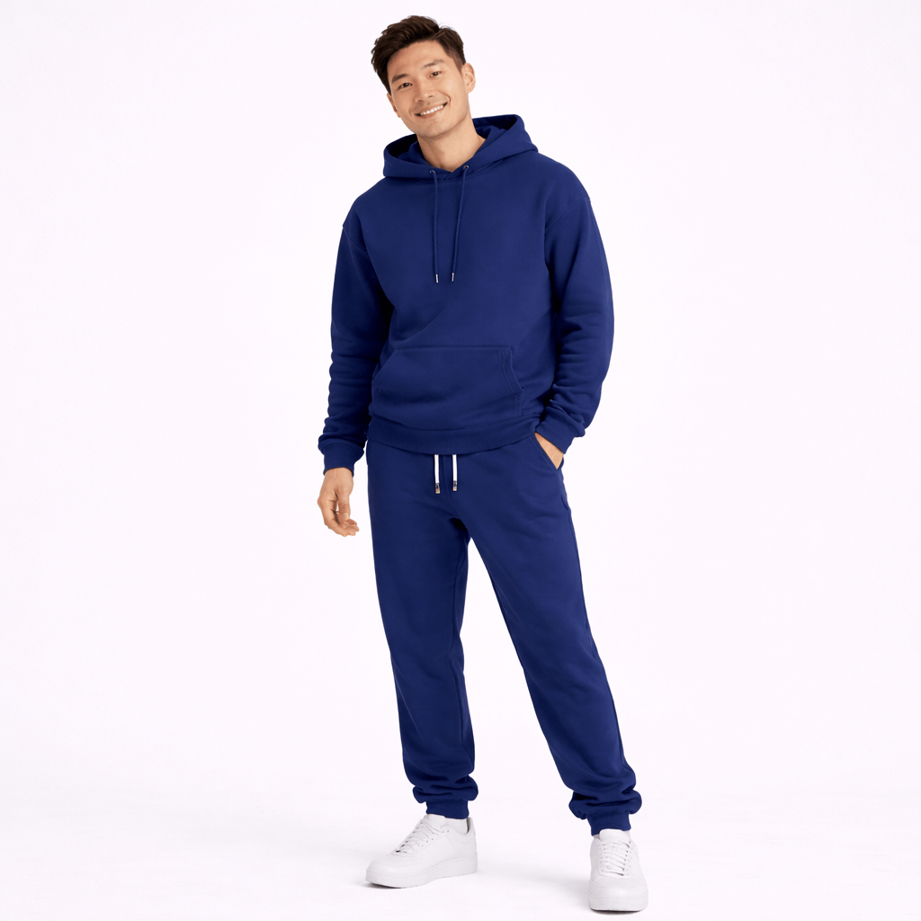 Coleeast-London Blue / XS DAN, Solid Fit Sports Tracksuit