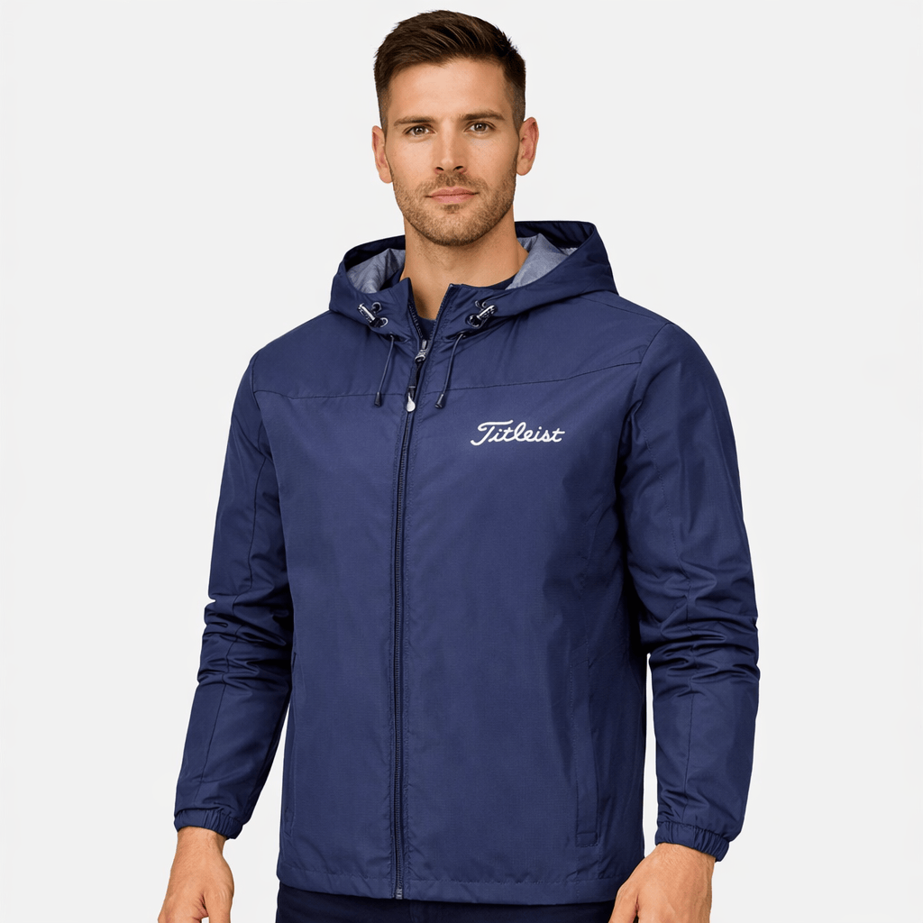 Coleeast-London Blue / XS EBENEZER, Hooded Zip Jacket Printed