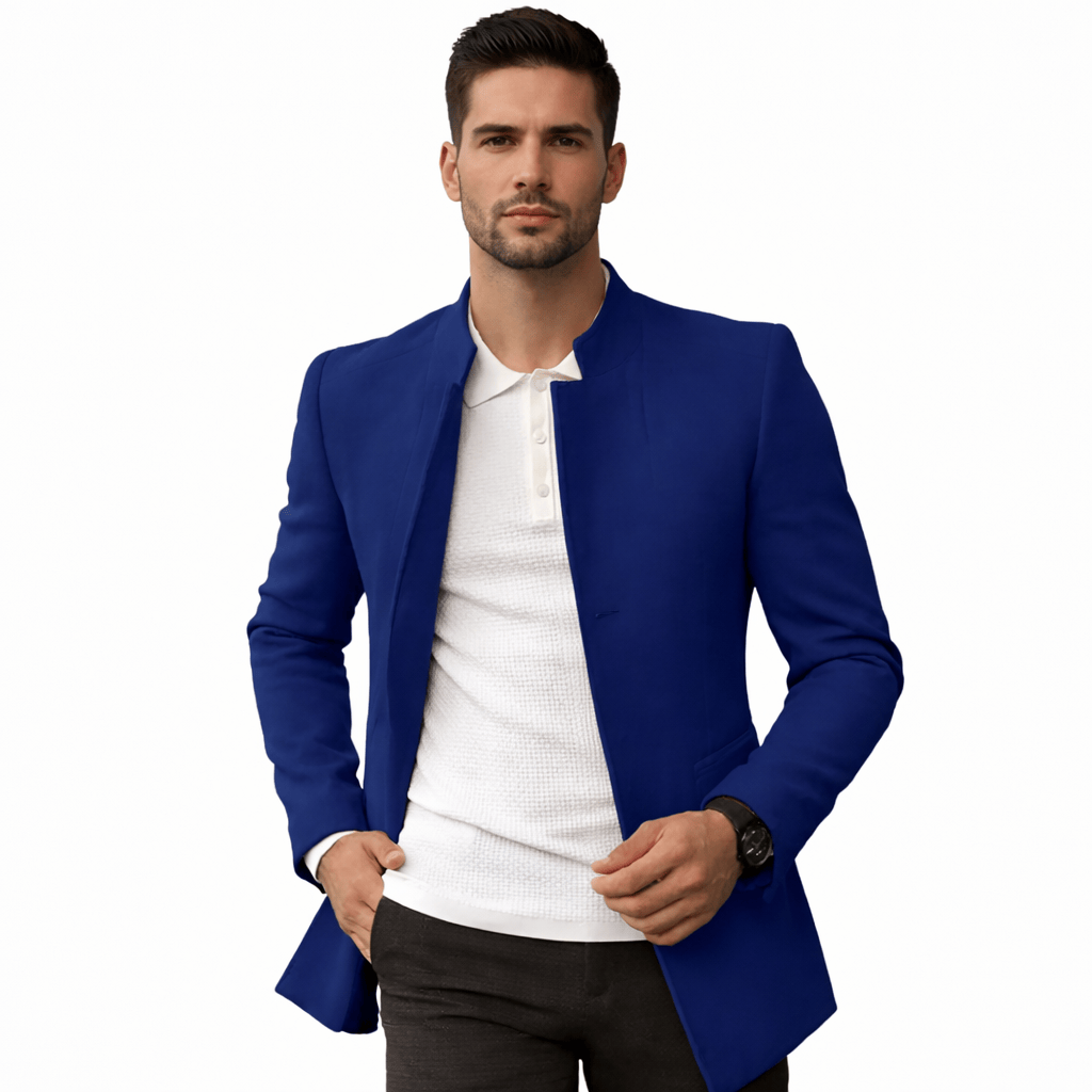 Coleeast-London Blue / XS EMMET, Wool Blend Regular Coat