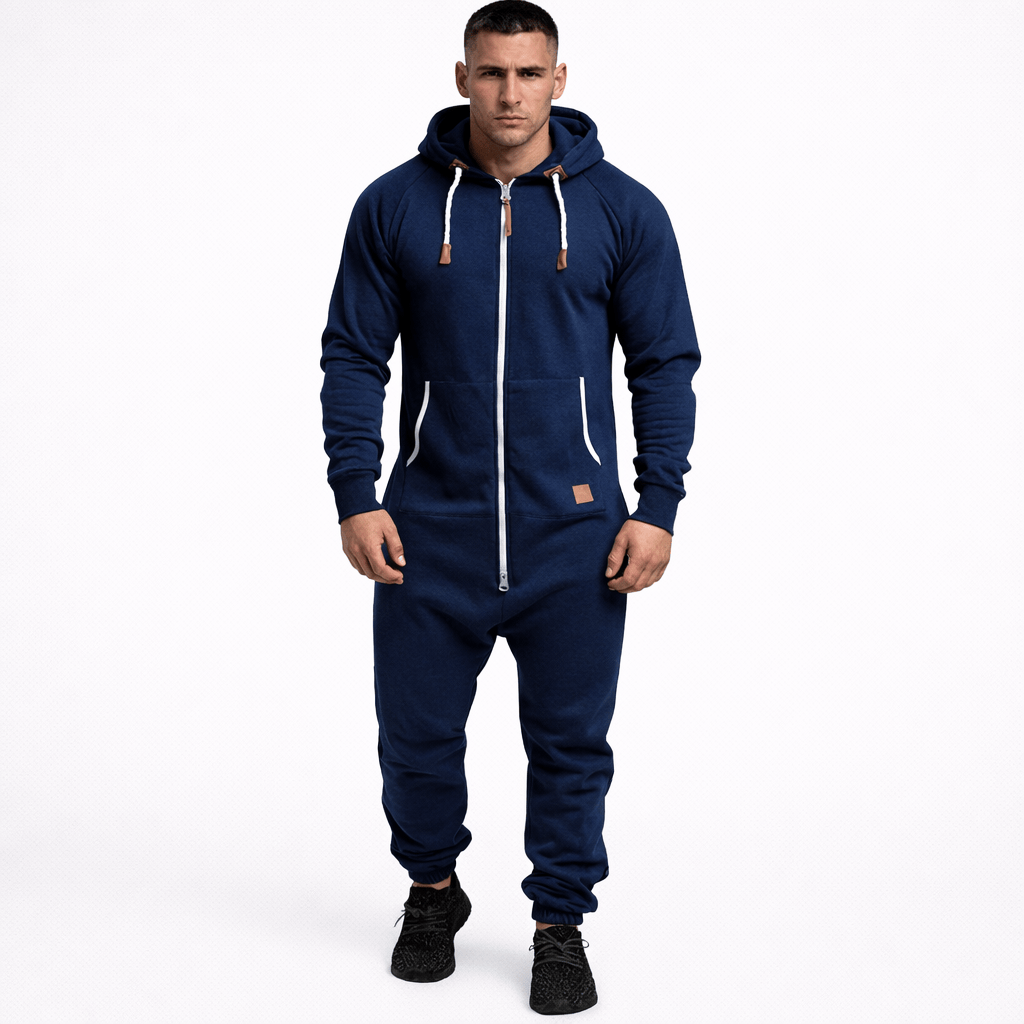 Coleeast-London Blue / XS KANE, Sporty Hooded Pullover