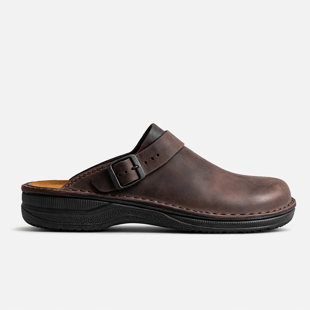 Coleeast-London Brown / 38 CAMER, Street Style Mules EVA Insole Buckle