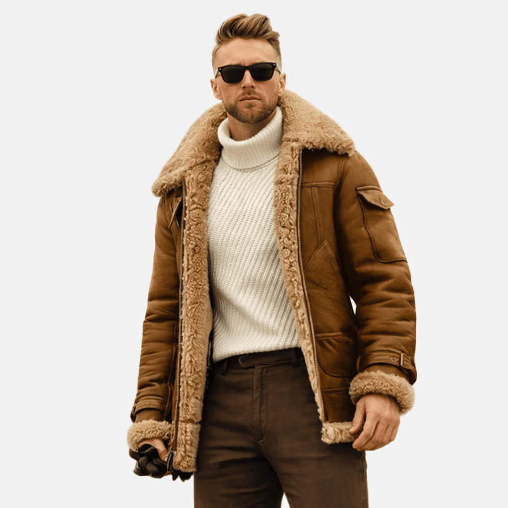 Coleeast-London Brown / XS BOWEN, Zip-Up Regular Fit Jacket