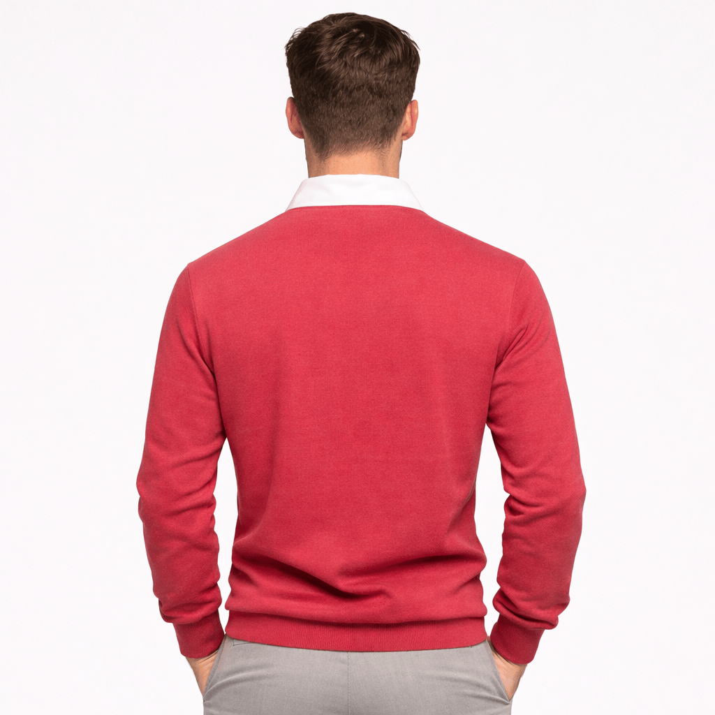 Coleeast-London CALLUM, Solid Knit Cotton Sweatshirt
