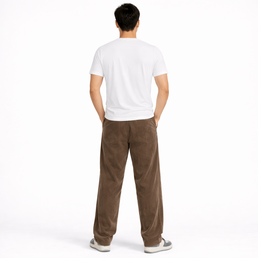 Coleeast-London CHARLTON, Straight Leg Cotton Pants