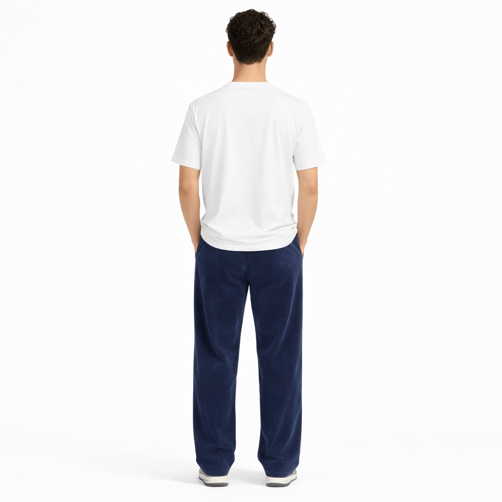 Coleeast-London CHARLTON, Straight Leg Cotton Pants