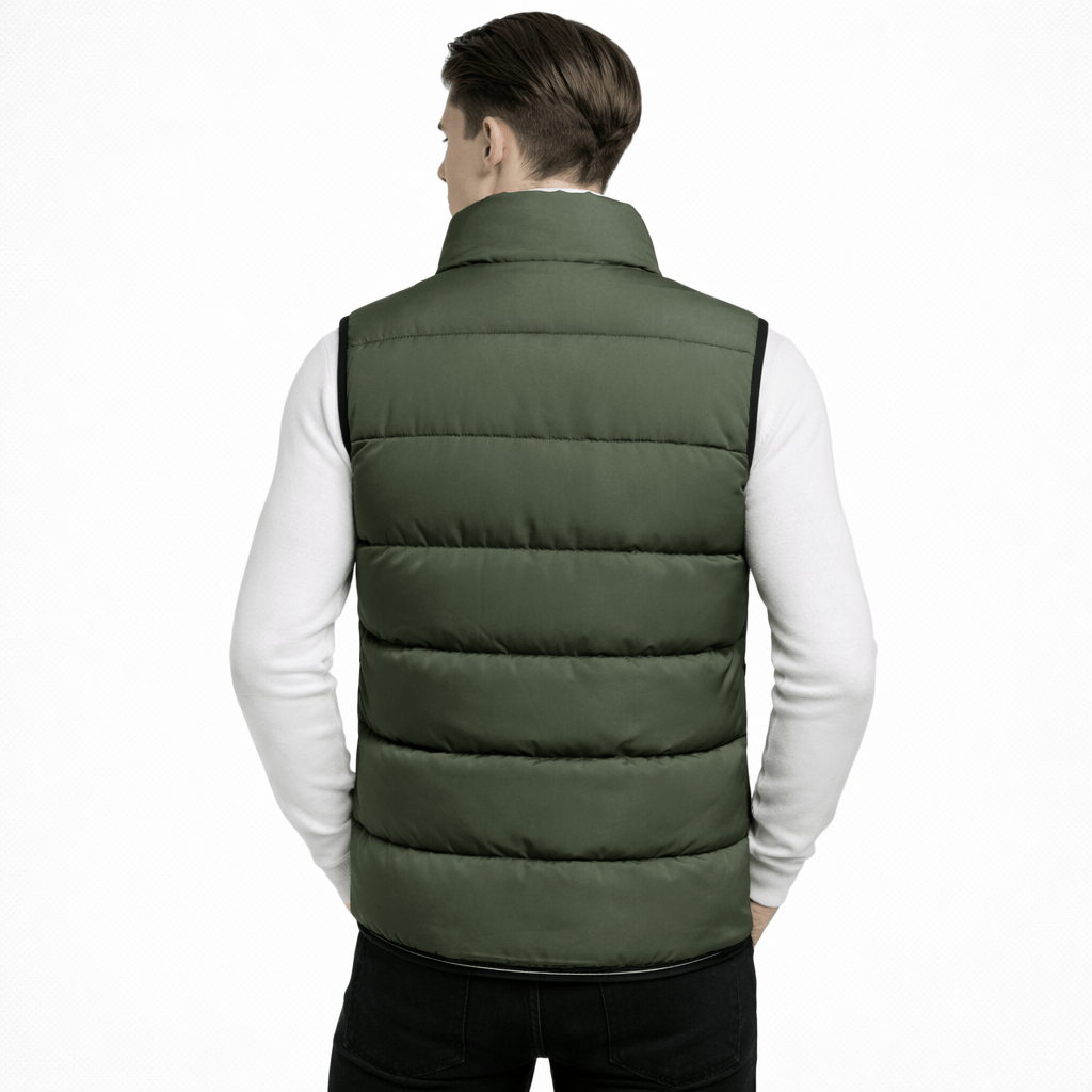 Coleeast London COLIN, Zip-Up Mandarin Collar Vest