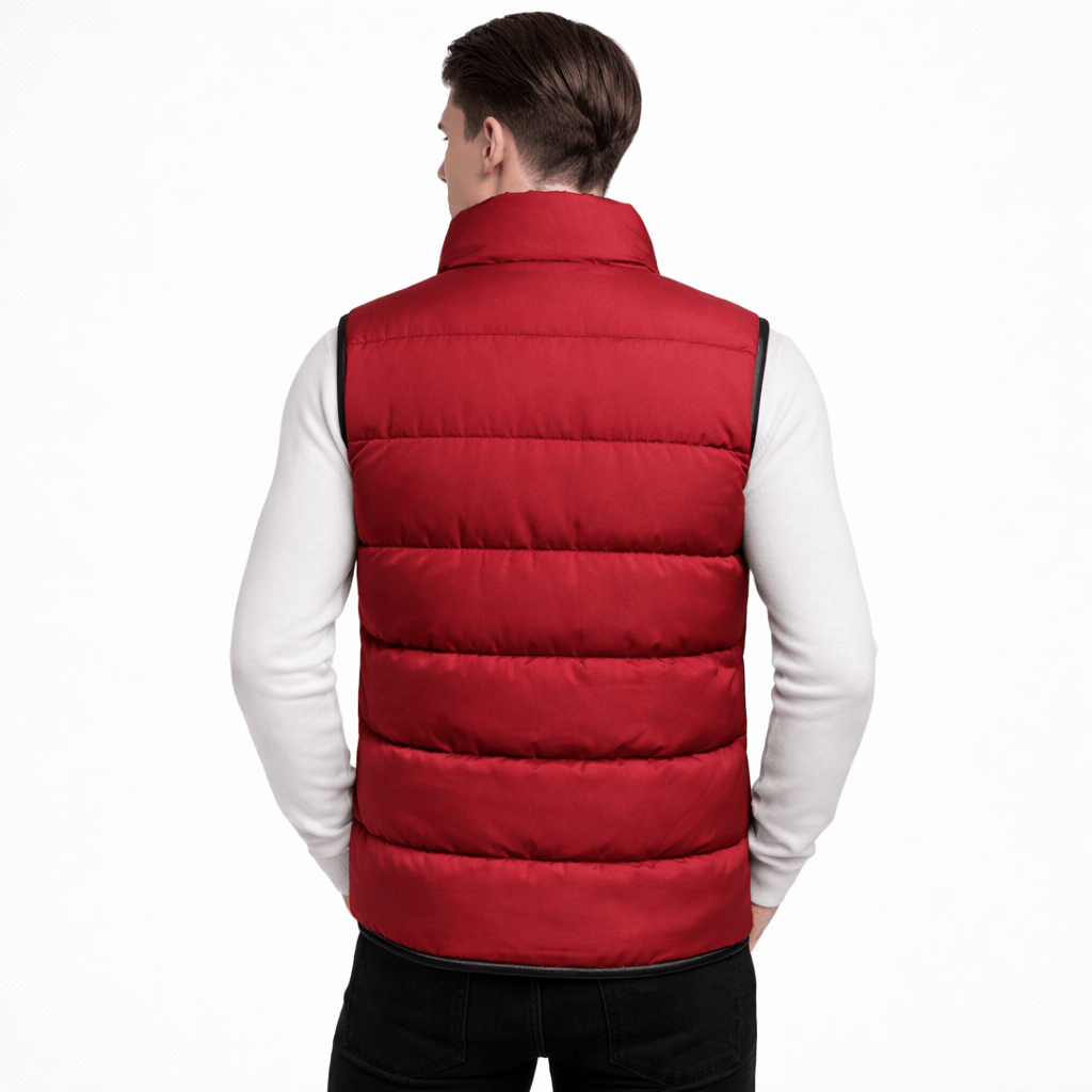 Coleeast London COLIN, Zip-Up Mandarin Collar Vest
