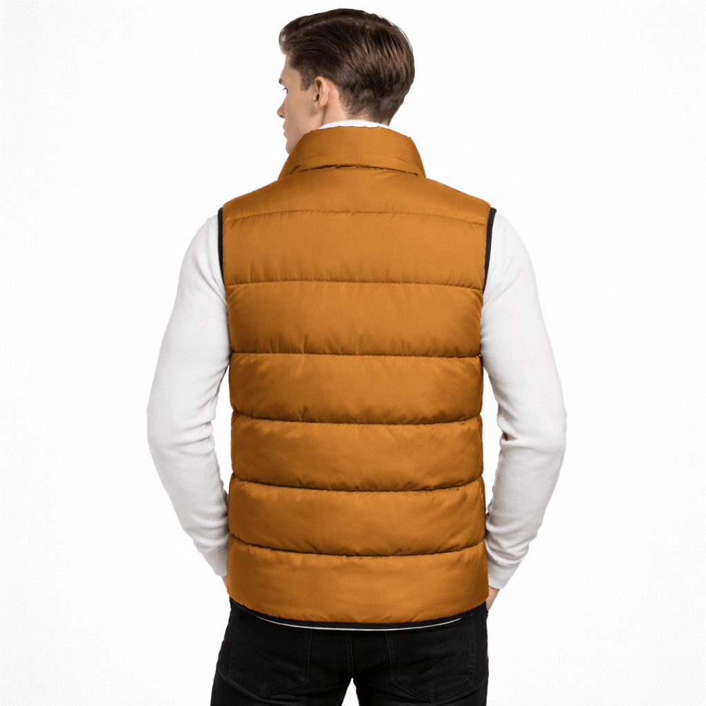 Coleeast London COLIN, Zip-Up Mandarin Collar Vest