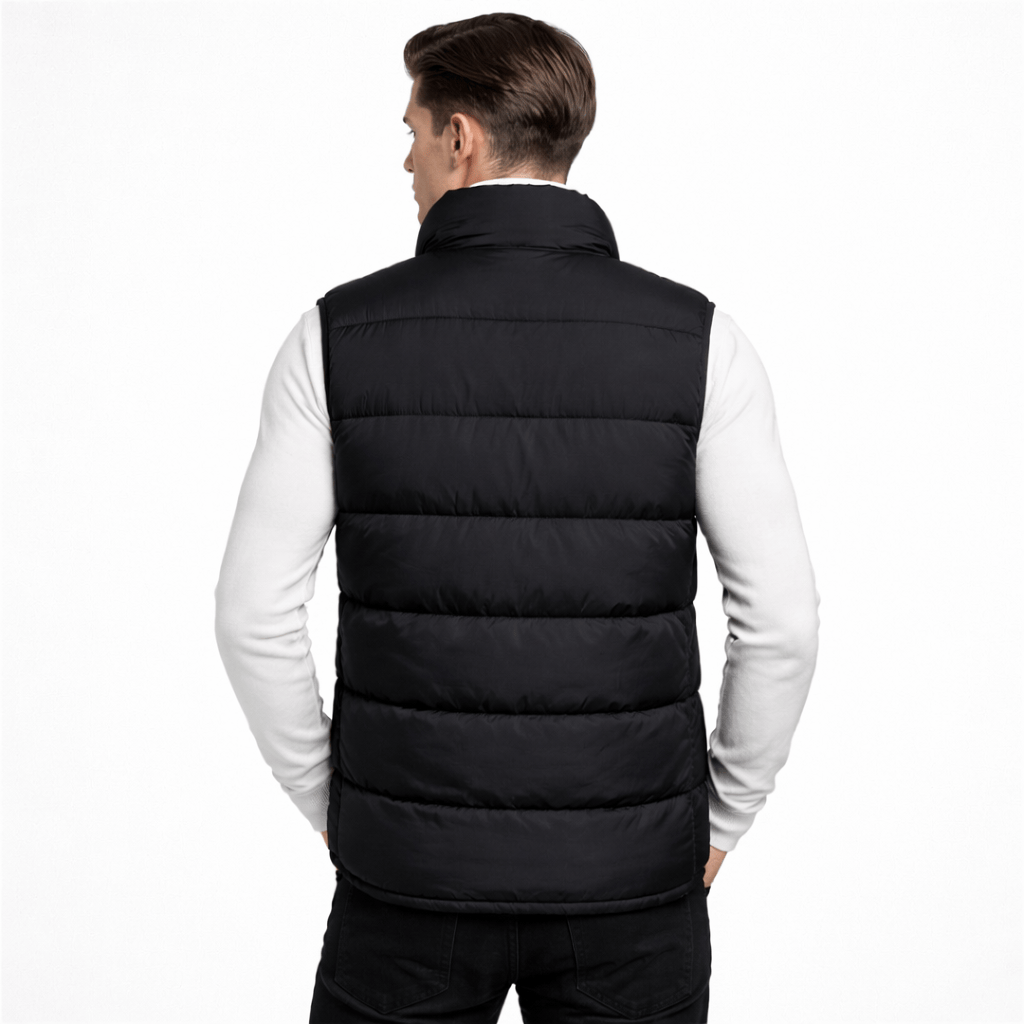 Coleeast London COLIN, Zip-Up Mandarin Collar Vest
