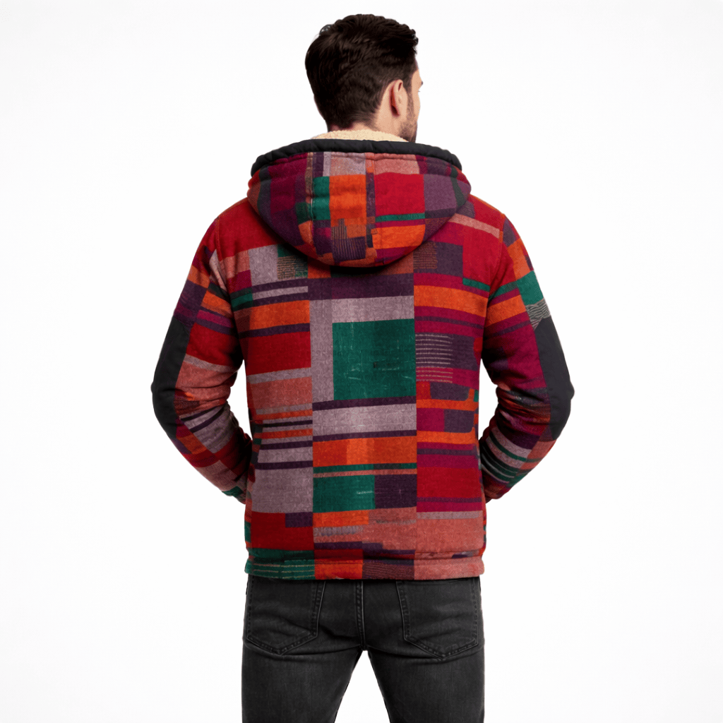 Coleeast-London COLLINS, Printed Hooded Sweatshirt