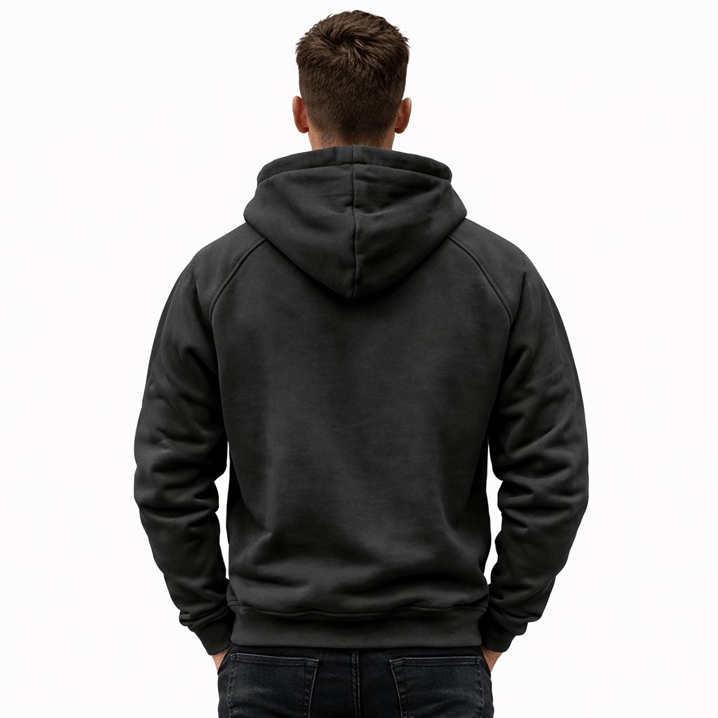 Coleeast-London DARCY,  Hooded Double-Breasted Sweatshirt