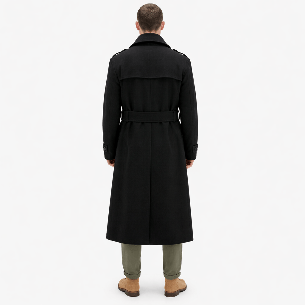 Coleeast-London DAREK, Double Breasted Long Trench Coat