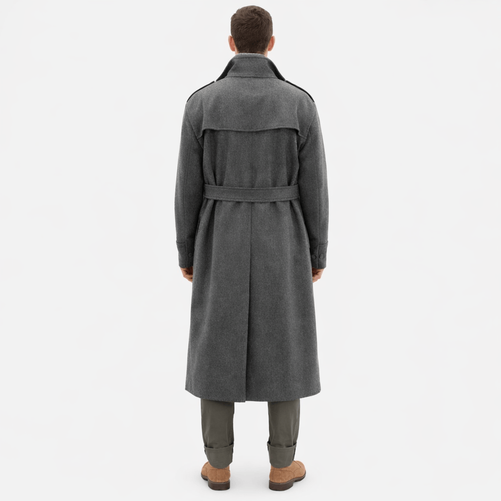 Coleeast-London DAREK, Double Breasted Long Trench Coat